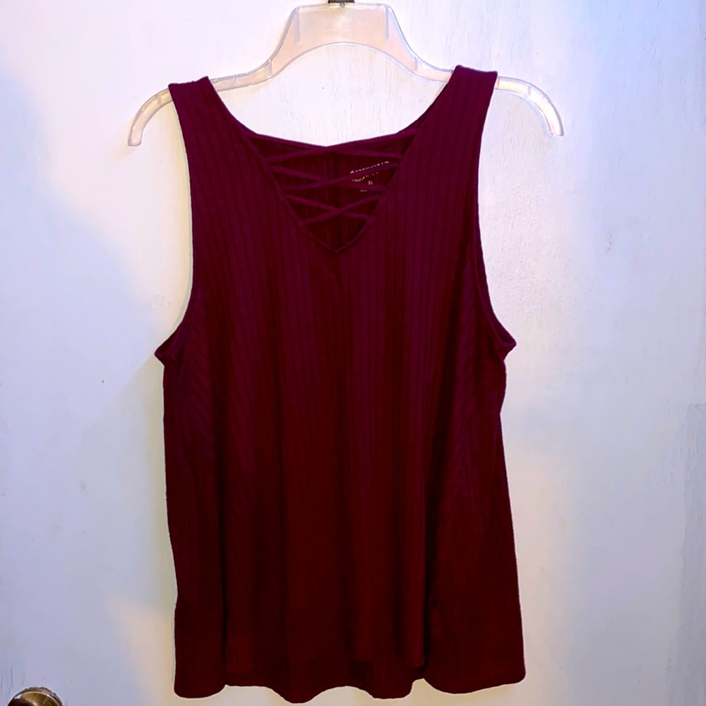 Arizona Criss Cross Neck Tank